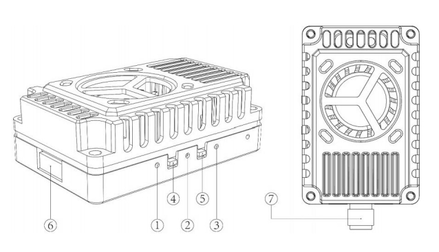 10W Alta Potência 3.3G VTX VAV Transmissor de Vídeo 3.3Ghz FPV VTX Suporte IRC Tramp Protocol RC Drone 0