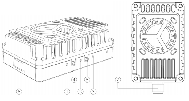 1.2G 4W Transmissor de vídeo UAV 1.2Ghz FPV Link de vídeo de longo alcance com 9 canais Suporte IRC Tramp 0