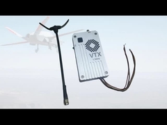 60 km 1.5Ghz 5W UAV FPV VTX Drone Transmissor de vídeo 8 canais 12-36V