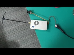 5W 60km 1.5Ghz UAV FPV VTX Drone Transmissor de vídeo 8 canais 36V