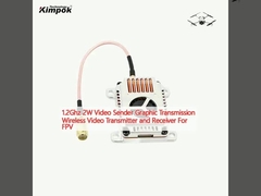 1.2Ghz 2W Transmissor de vídeo Transmissão gráfica Transmissor e receptor de vídeo sem fio para FPV