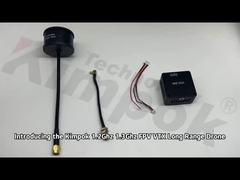 1.2G 5W FPV VTX Transmissor de Vídeo Drone de Alta Potência 1.5Ghz Módulo VTX UAV 9CH 25mW 5000mW