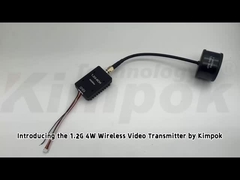 FPV VTX 1.2G 4W Transmissor de vídeo sem fio 1.2Ghz 25mW 2000mW 4000mW VTX ajustável