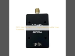 T67 7.2GHz 3W 64CH VTX - Transmissor de Vídeo FPV para Drone de Alta Potência