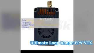 4W FPV VTX 1.2G 1.3G de longo alcance para drones RC