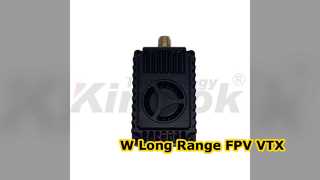 W High Power FPV VTX link de vídeo de longo alcance de 6 a 7 GHz