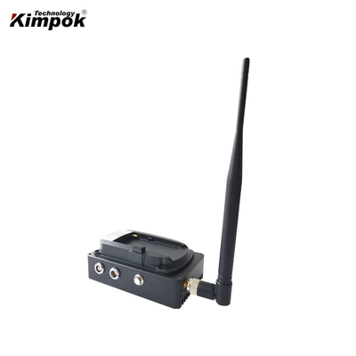 COFDM 2K Modulação 10km UAV Transmissor de vídeo HD Link de dados sem fio leve com 1W RF Power