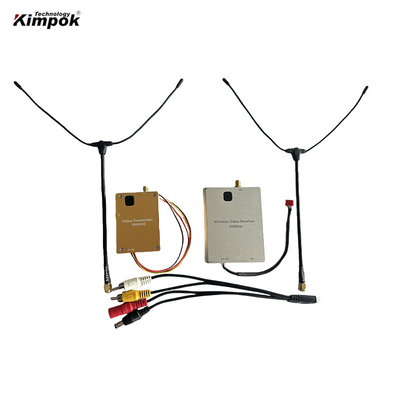 Transmissor e receptor de vídeo sem fio FPV VTX de 500Mhz 4W para drones 12-36V de transmissão estável