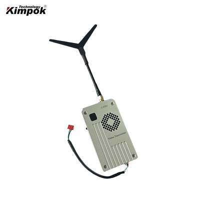 DC 12V Private Mold 1.2G 8W VTX Drone Wireless Video Transmitter 1.2Ghz 1.3Ghz FPV Video Sender e Receiver para Produtos