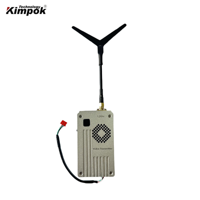 Voltagem DC 12V Moldes privadas Sim 1.2Ghz 8W VTX FPV Transmissor de vídeo sem fio 1.3Ghz Emitor e receptor de vídeo de drone de longo alcance