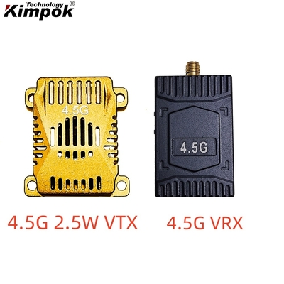 4.5Ghz 20km FPV VTX VRX 2.5W Drone Transmissor de vídeo Receptor de longo alcance
