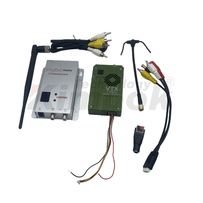 1.2G VTX 1.2Ghz 8W FPV Transmissor de vídeo Receptor Ultra Long Range Video Link Transmissão de imagem Drone VTX