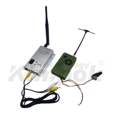 1.5Ghz 8W Transmissor de vídeo Receptor 1.5G VRX para RC FPV Drone de corrida Transmissão de vídeo VTX de alta potência