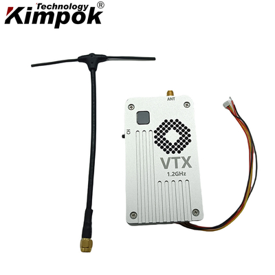 30 km 1,2 GHz 5W FPV VTX VRX Drone Transmissor de vídeo e receptor 1170MHz-1310MHz
