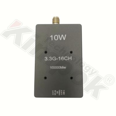 10W Alta Potência 3.3G VTX VAV Transmissor de Vídeo 3.3Ghz FPV VTX Suporte IRC Tramp Protocol RC Drone