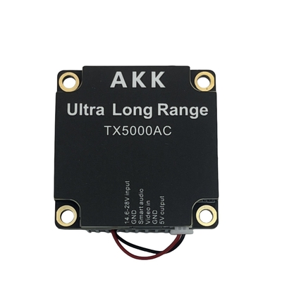 Peças de Drone AKK TX5000AC 5W 5.8GHz FPV VTX 96CH Transmissor de Vídeo de Corrida para 5.8G FPV Racing RC Quadcopter 48g Peso