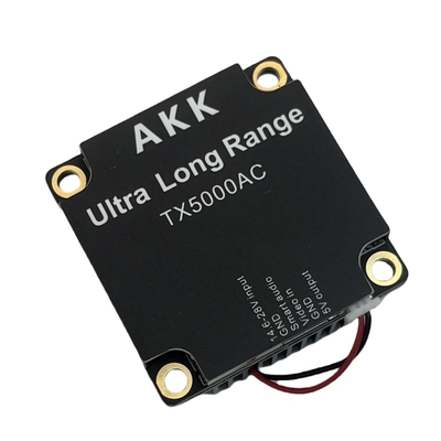 Modulo de transmissor de vídeo FPV de 5 W 5.8-6.0 GHz Análogo para acessórios de drones