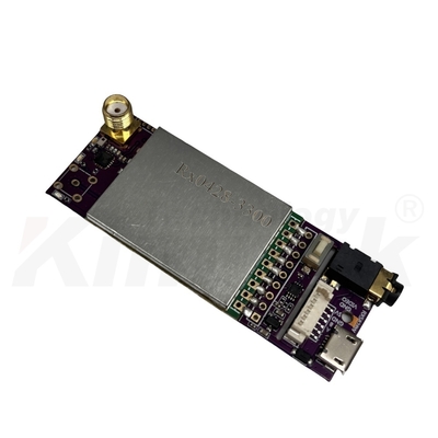 3.3G Receptor de transmissão de vídeo sem fio 12.5g Design ultra-leve 7-36V Fornecimento de energia de alta tensão FPV Modelo de aeronave dedicado