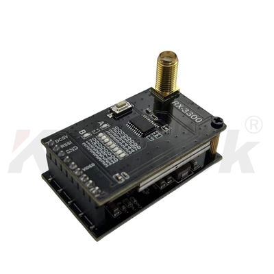 Receptor de Vídeo Drone VRX 3.3G 16CH Transmissão Estável Monitoramento de Voo