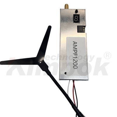 Transmissor de Vídeo FPV 1.2GHz 5W com Alcance de 10-50km e Função de Atraso