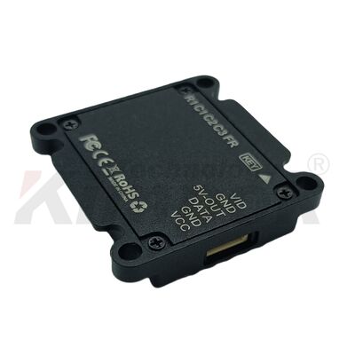 4.9 GHz 5.8 GHz Dual Band 2.5W Transmissor de vídeo UAV com alcance de 20 km