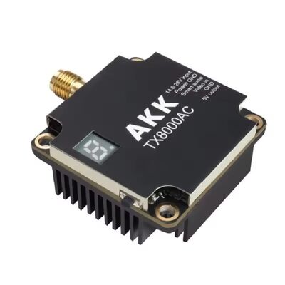 AKK 8W 5.8G FPV VTX Transmissor de Vídeo Sem Fio com Smart Audio para Corridas de Drones de Longa Distância