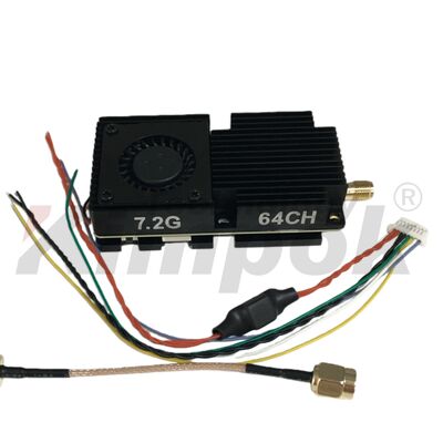 Kimpok Ultra Long Range 7.2G 10W VTX Drone Acessório Transmissor de Vídeo Comutável UAV VTX 64CH Transmissão de Imagem Shenzhen Made