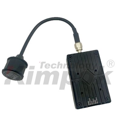 6.1-7.2GHz 5W 64 canais FPV VTX Transmissor de vídeo para drones de corrida e de longo alcance