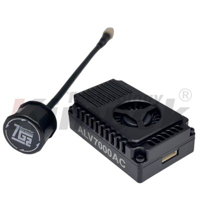 6.1-7.2G 7W 64CH FPV VTX Transmissor de vídeo para drones de corrida de longa distância
